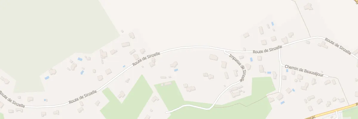 Plan du 521 Sinzelle à Saint-Cyprien