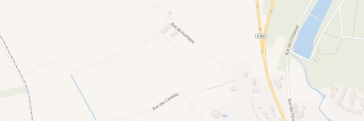 Plan du 405 Rue de Huchepie à Vendôme