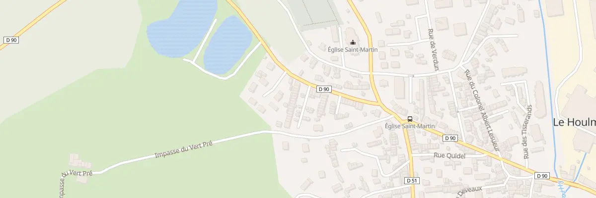 Plan du 51 Rte de Saint-jean au Houlme