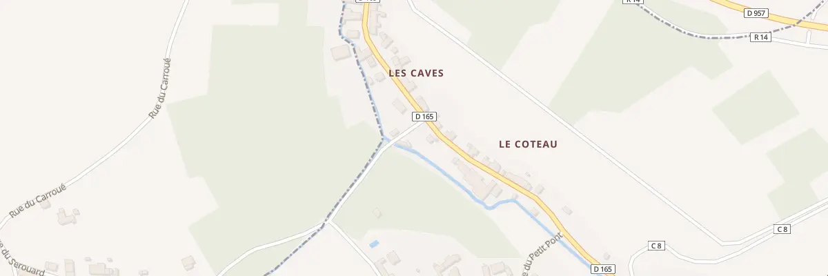 Plan du 11 Rue du 11 Novembre à Villerable