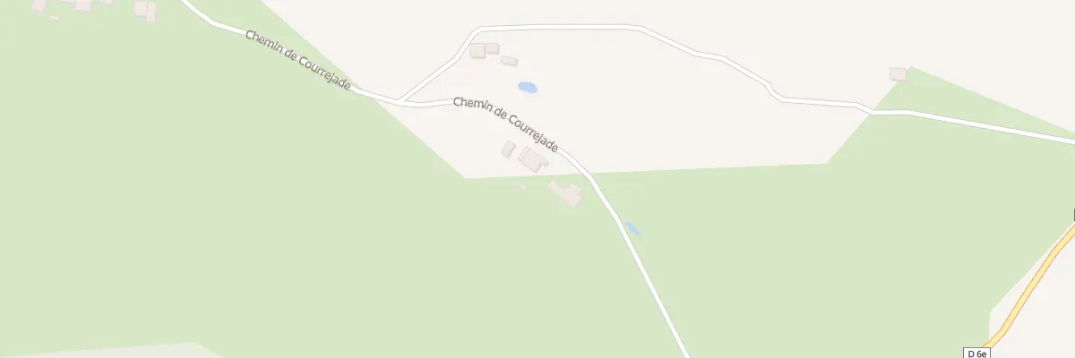 Plan du 9 La Courrejade à Castelnau-Picampeau