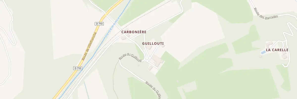 Plan du 211 Rte de Guillouti à Sauveterre-la-Lémance