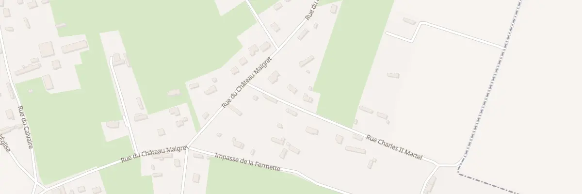 Plan du 1A Rue charles II martel à Bacqueville-en-Caux