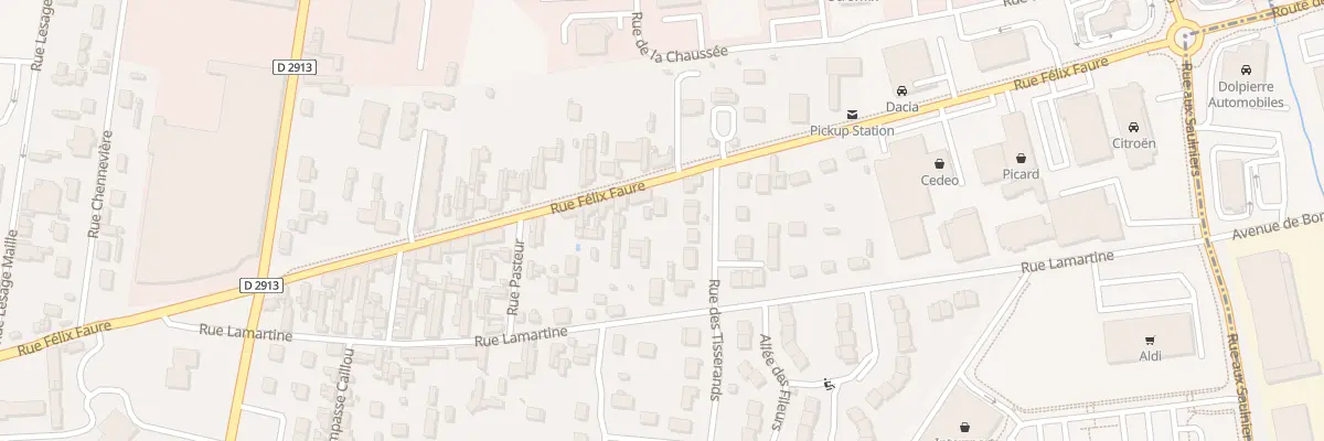 Plan du 447 Rue Félix Faure à Caudebec-lès-Elbeuf
