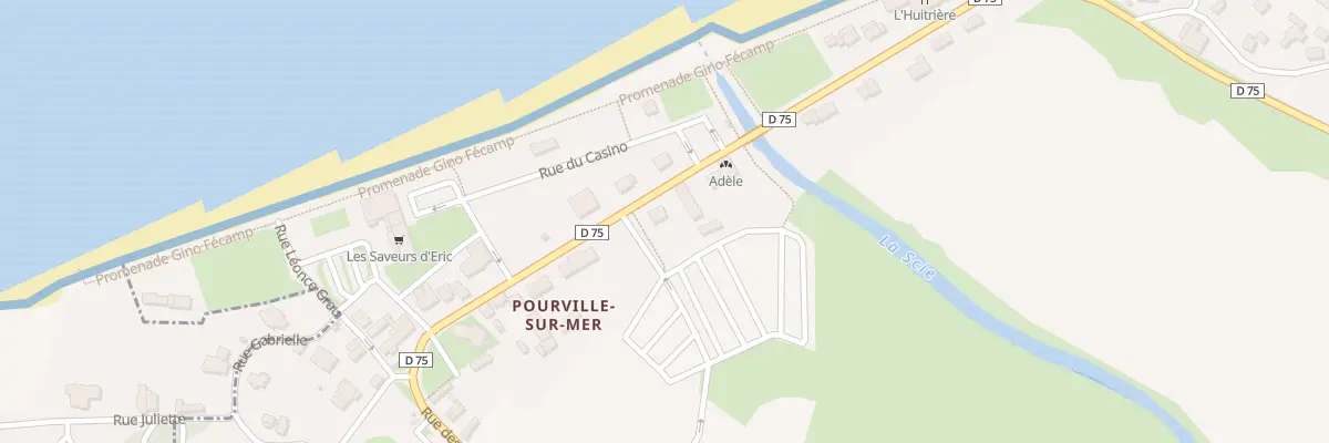 Plan du 220 Rue du 19 Aout 1942 à Hautot-sur-Mer