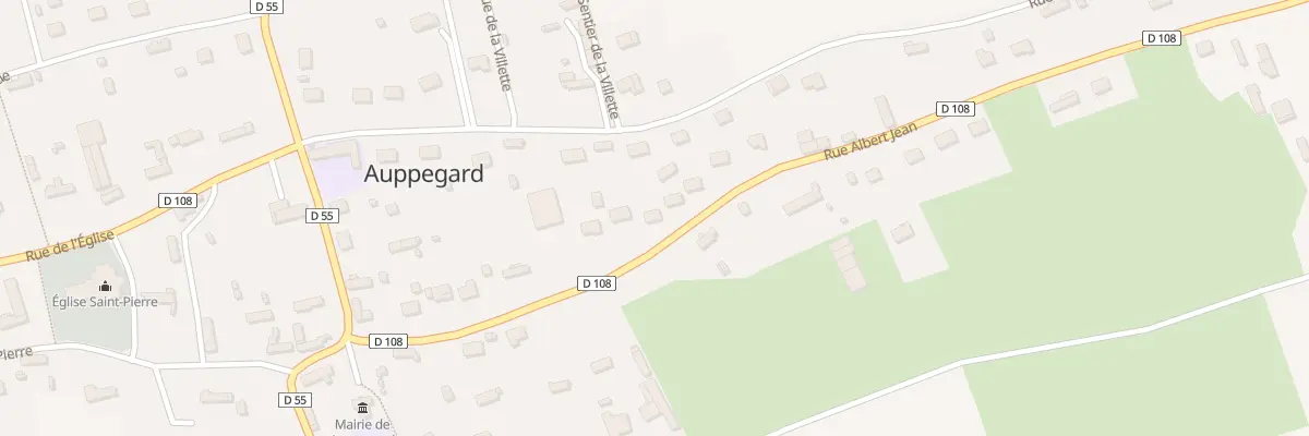 Plan du 237 Rue Albert Jean à Auppegard