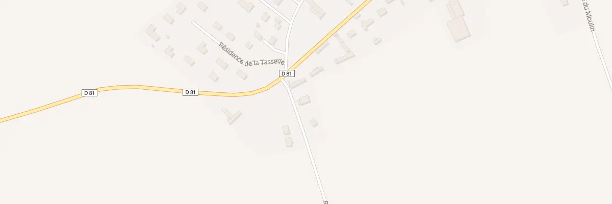 Plan du 1 Rte de Daubeuf à Vraiville