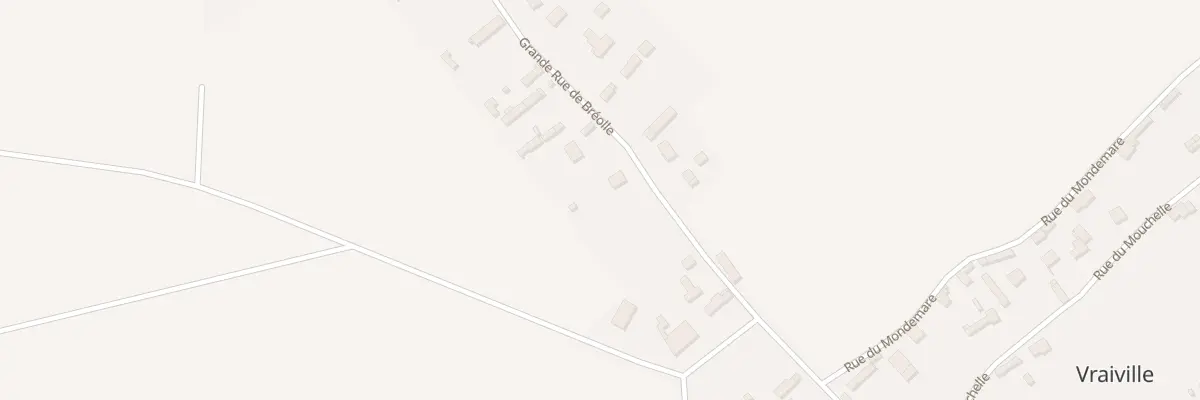 Plan du 20 Gr Gde Rue de Breolle à Vraiville