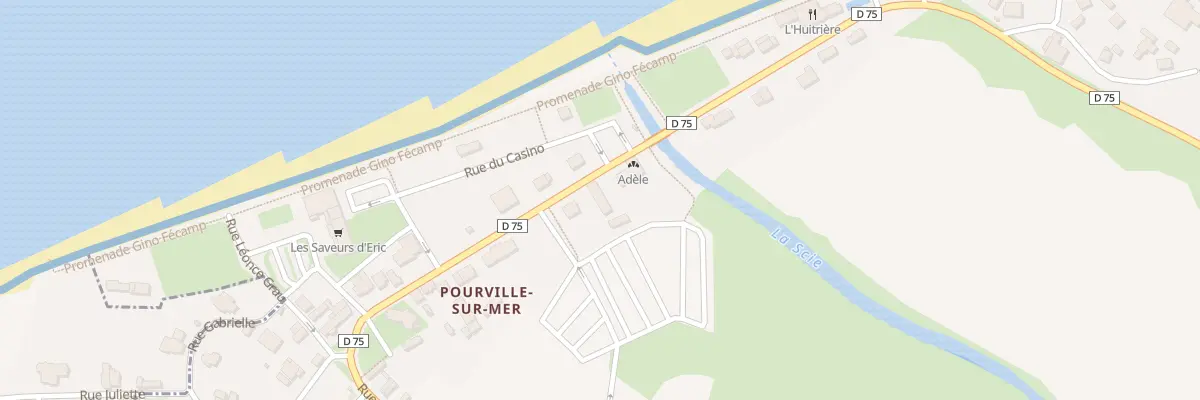 Plan du 242 Rue du 19 Aout 1942 à Hautot-sur-Mer