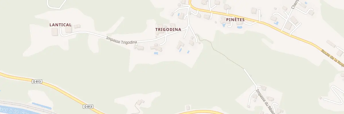 Plan du 61 Imp Trigodina à Boudou