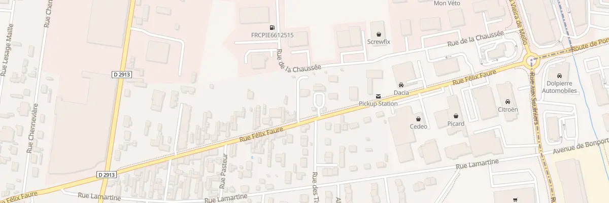 Plan du 432 Rue Félix Faure à Caudebec-lès-Elbeuf