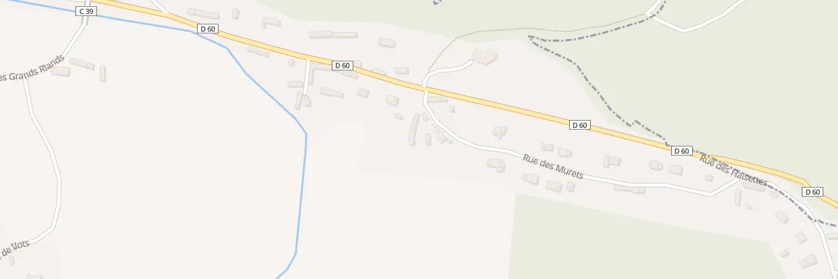 Plan du 4 Rue des Murets à Gaudreville-la-Rivière