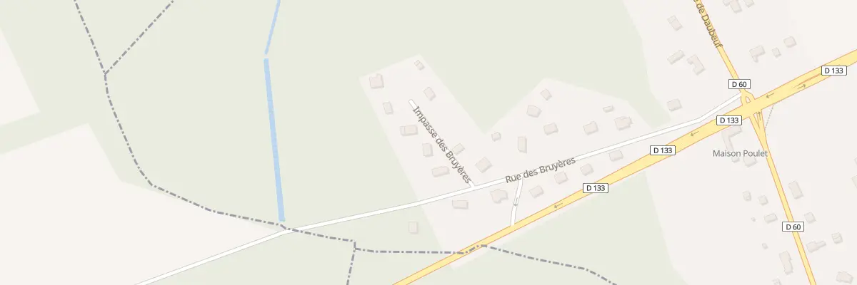 Plan du 2 Imp des Bruyères à Venon