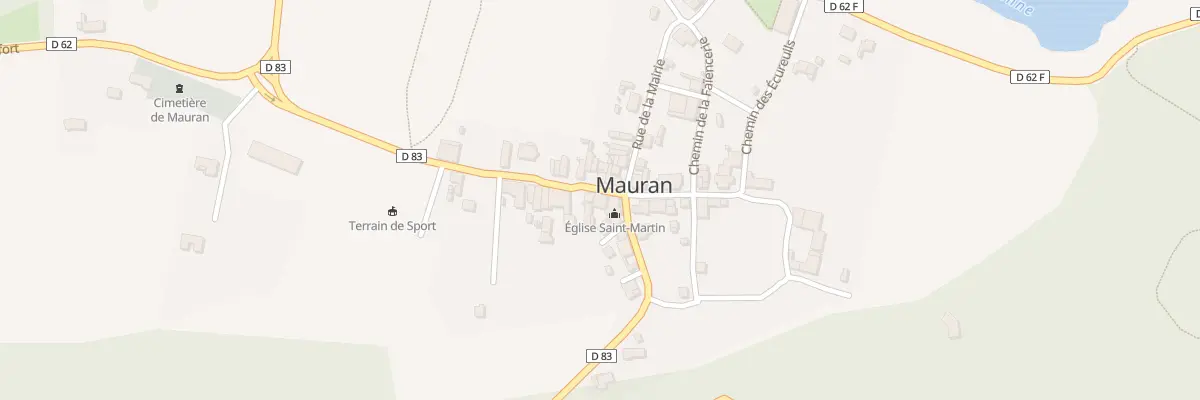 Plan du 53 Le Village à Mauran