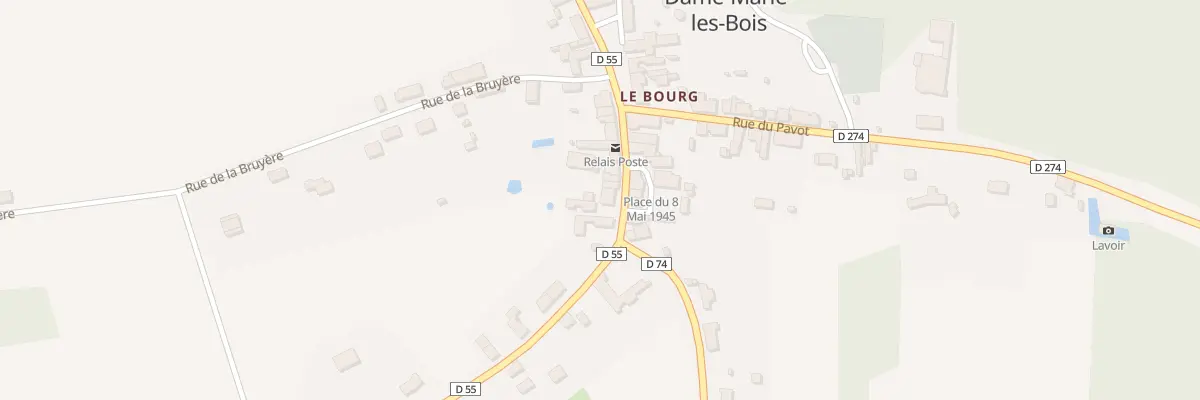 Plan du 28 Rue de Blémars à Dame-Marie-les-Bois