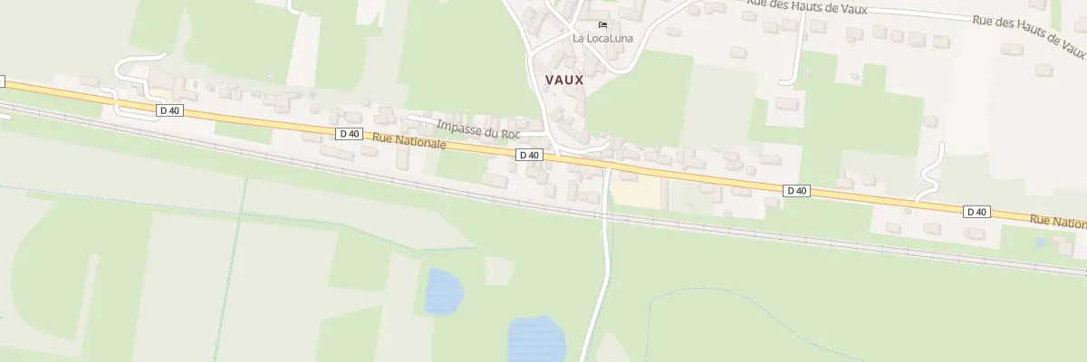 Plan du 101 Rue Nationale à Civray-de-Touraine