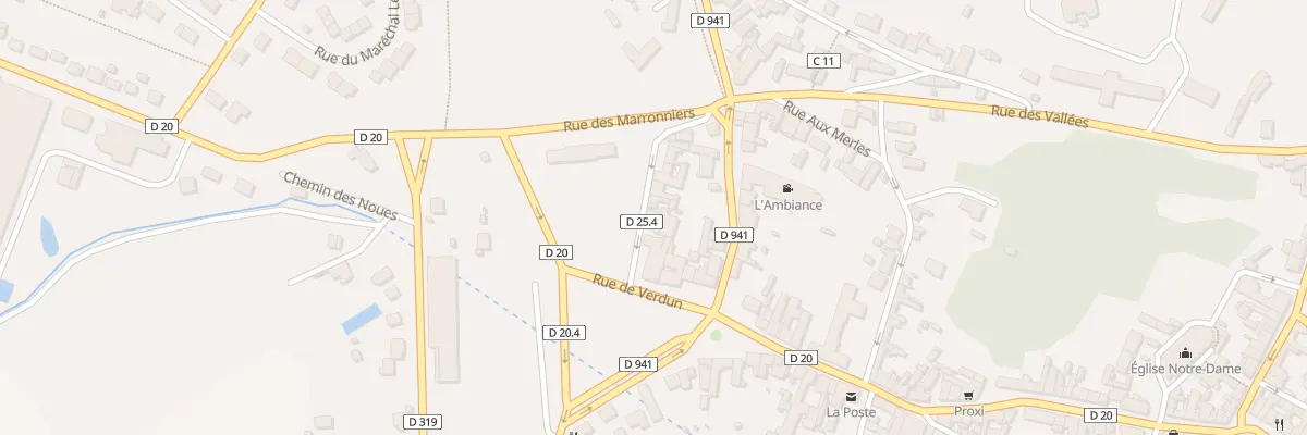 Plan du 4 Rue du Tramway à Senonches