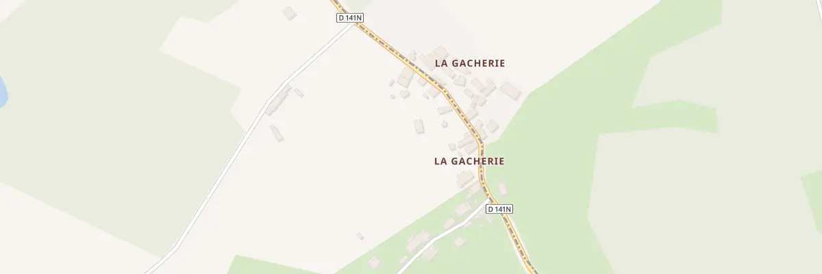 Plan du 43 La Gacherie à Bussière-Galant