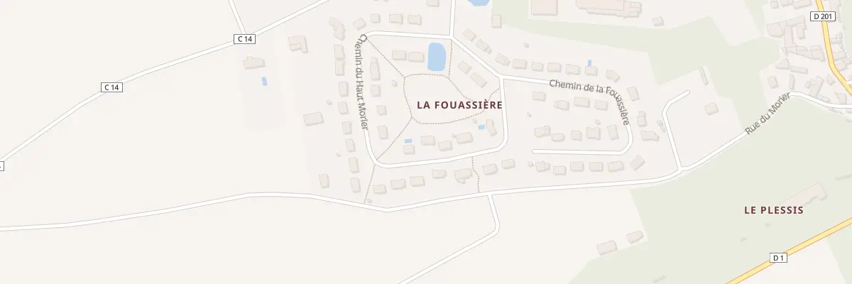 Plan du 12 Che du Haut Morier à Limeray