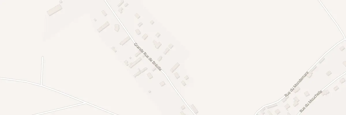 Plan du 25 Gr Gde Rue de Breolle à Vraiville