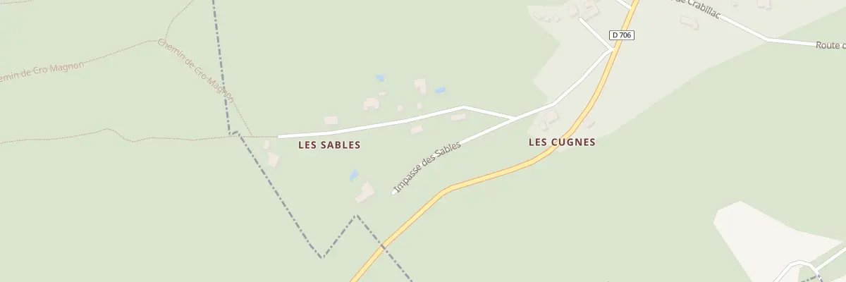 Plan du 267 Che des Tours à Tursac