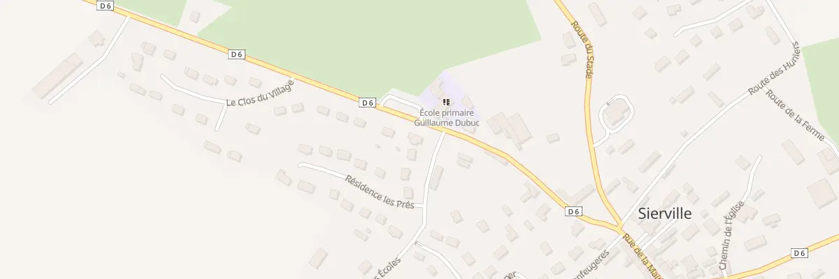 Plan du 245 Rte de Pavilly à Sierville