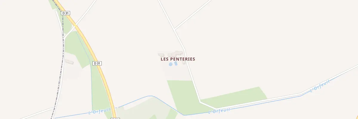Plan du 127 Les Penteries à Saint-Quentin-sur-Indrois