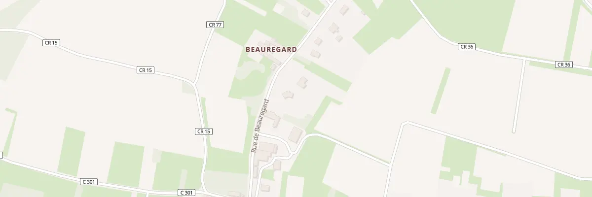 Plan du 13 Rue de Beauregard à Civray-de-Touraine