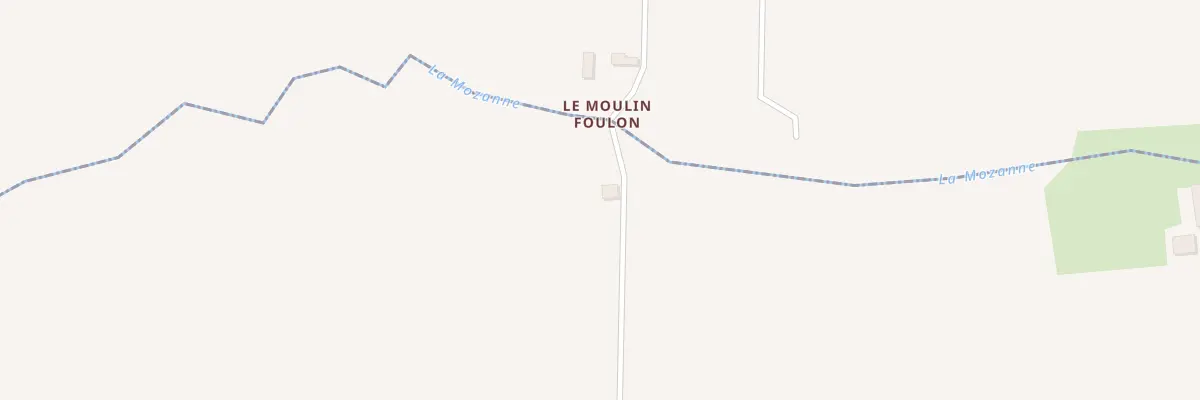 Plan du 52 Le Moulin Foulon à Moulhard