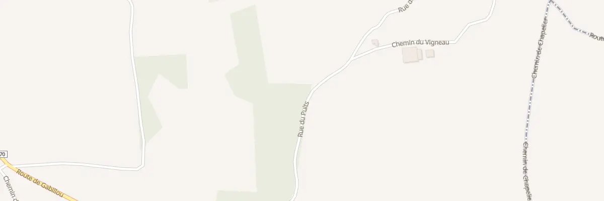 Plan du 151B Le Petit Puits à Sainte-Eulalie-d’Ans