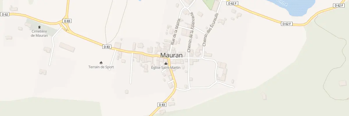 Plan du 2 Rue du Vieux Chateau à Mauran