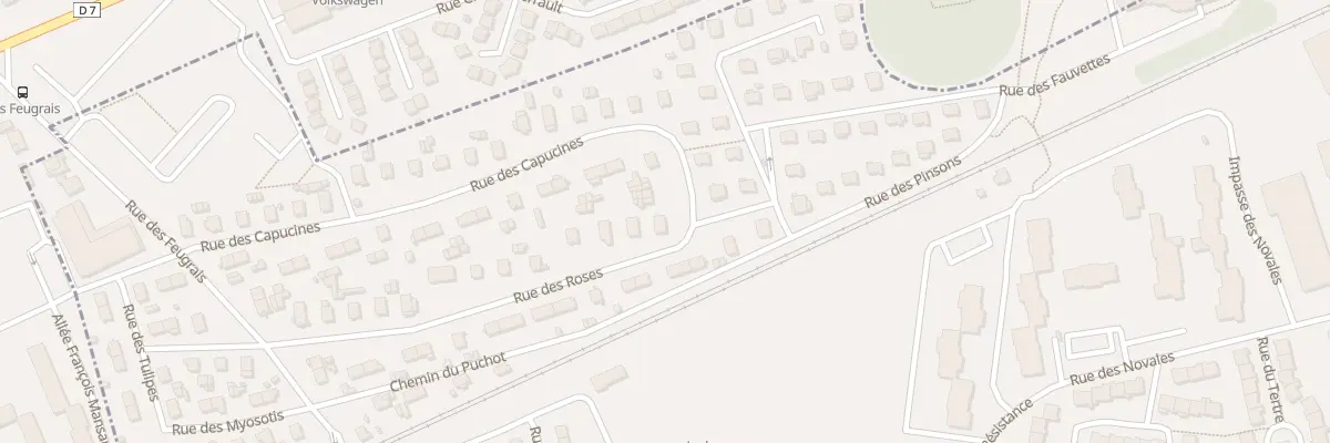 Plan du 25 Rue des Roses à Saint-Aubin-lès-Elbeuf
