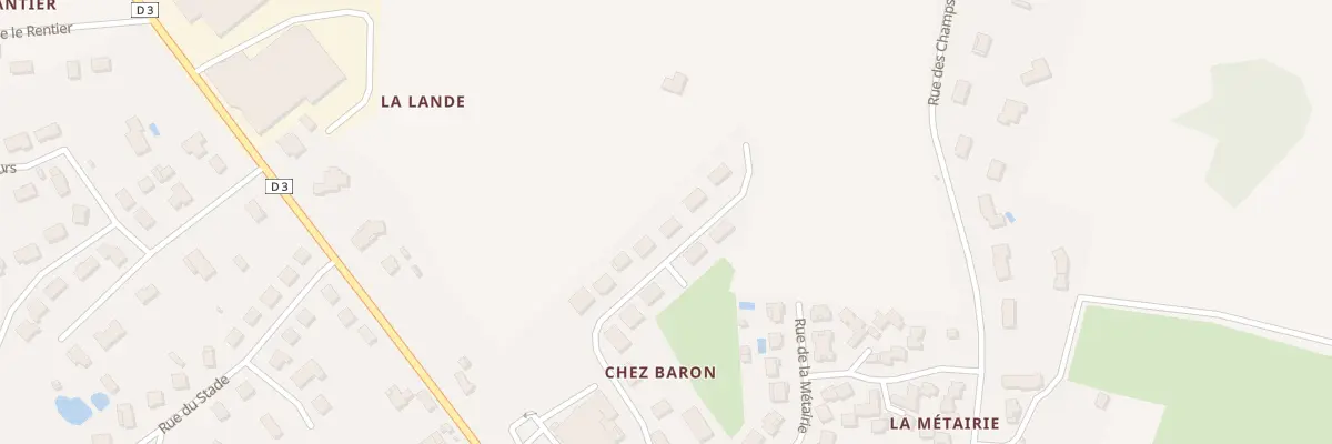 Plan du 19 Rue des Granges de Bel Air à Oradour-sur-Glane