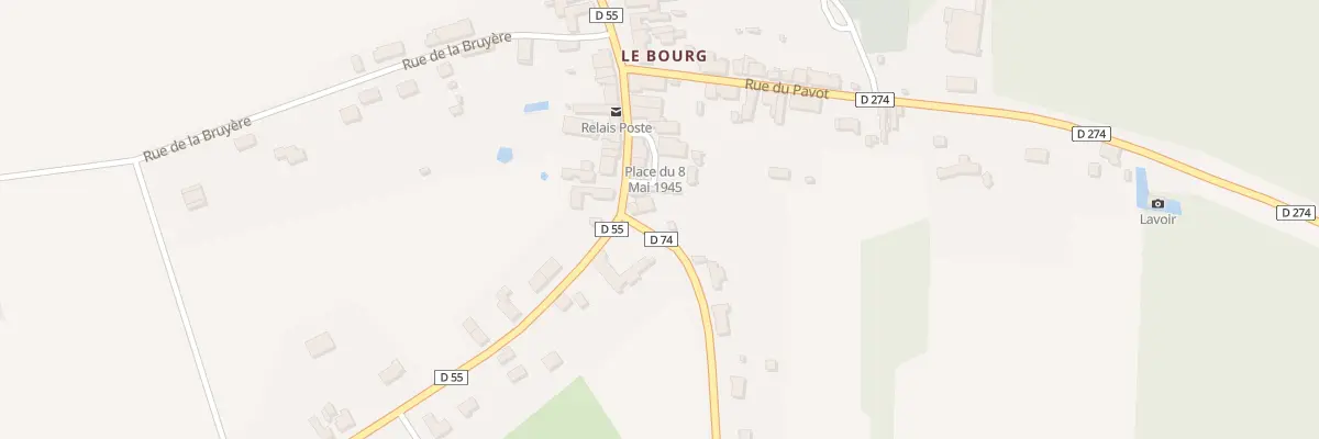 Plan du 1 Rue des Charmes à Dame-Marie-les-Bois