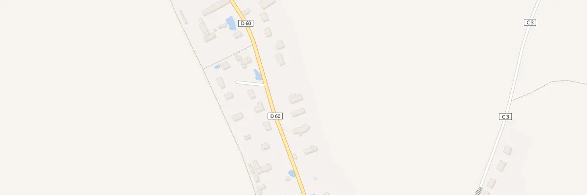 Plan du 44 Rte de Claville à Caugé