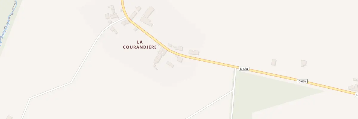 Plan du 1 La Courandiere à Azat-le-Ris