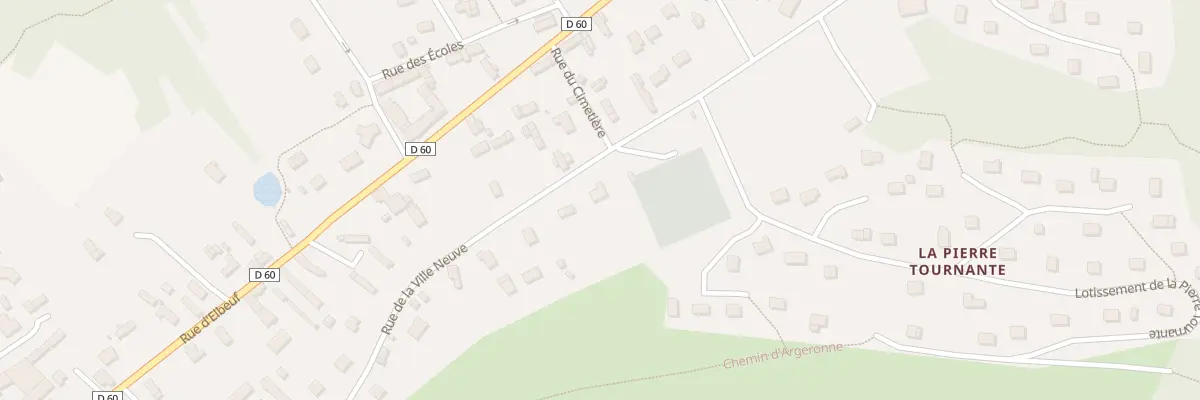 Plan du 28 Rue de la Ville Neuve à Saint-Didier-des-Bois