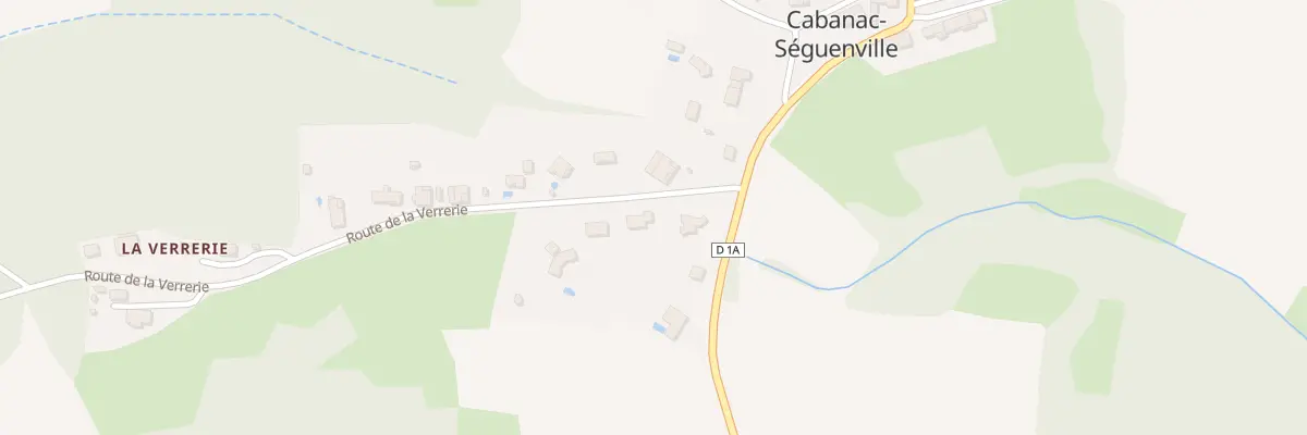 Plan du 9001F La Verrerie à Cabanac-Séguenville