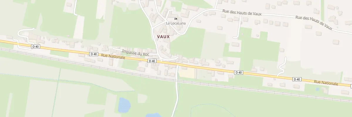 Plan du 70 Rue Nationale à Civray-de-Touraine