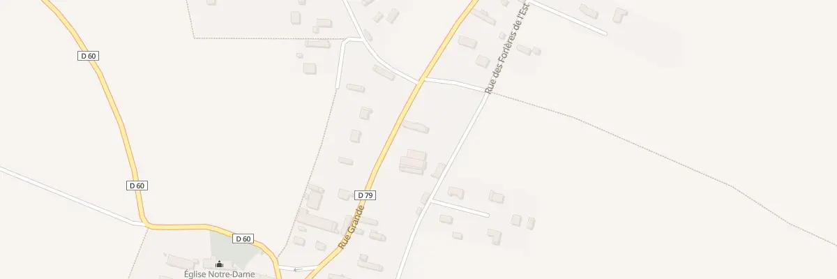 Plan du 43 Rue Grande à Daubeuf-la-Campagne