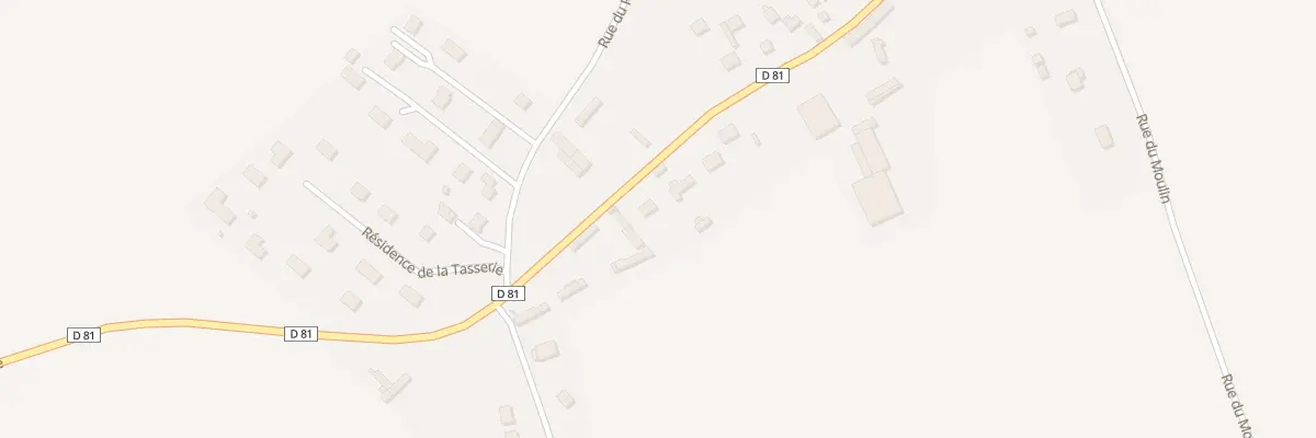 Plan du 28 Rue de la Gde Breche à Vraiville