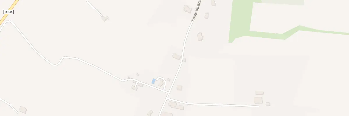 Plan du 1640 Rte du Brana à Endoufielle