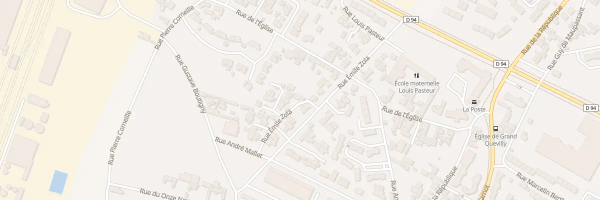 Plan du 42 Rue Emile Zola au Grand-Quevilly