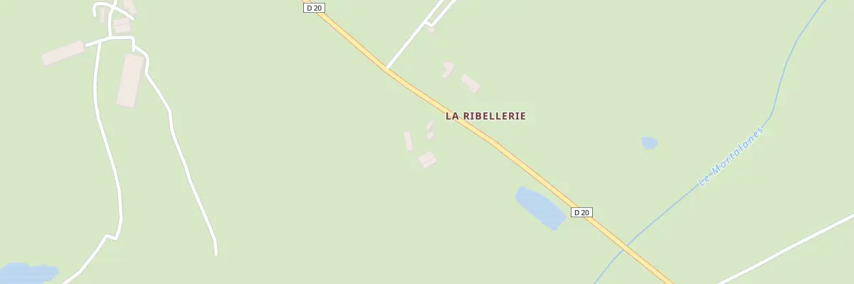 Plan du 5077 La Ribellerie à Lureuil