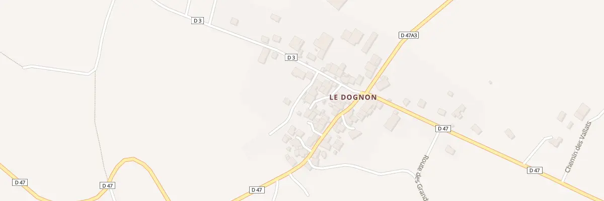 Plan du 5082 Le Dognon Sud à Sainte-Marie-de-Vaux