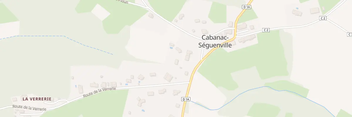 Plan du 9003 La Verrerie à Cabanac-Séguenville