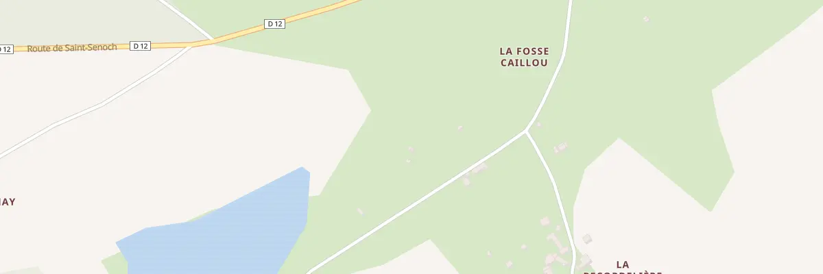 Plan du 288 La Fosse Caillou à Verneuil-sur-Indre