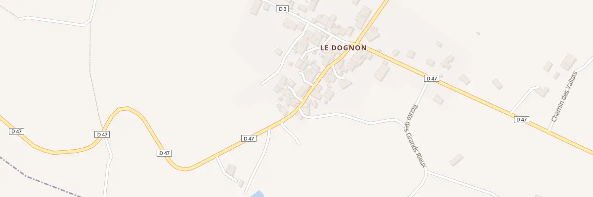 Plan du 5069 Le Dognon Sud à Sainte-Marie-de-Vaux