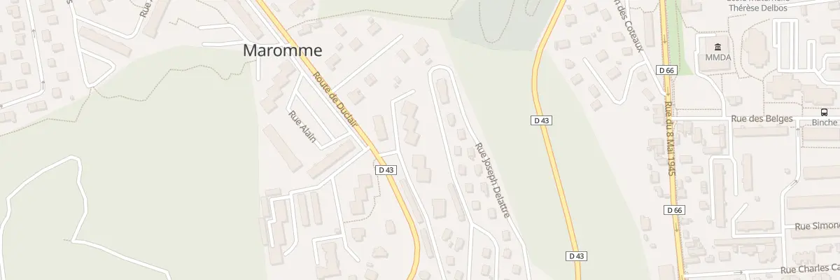 Plan du 8 Rue Joseph Delattre à Maromme