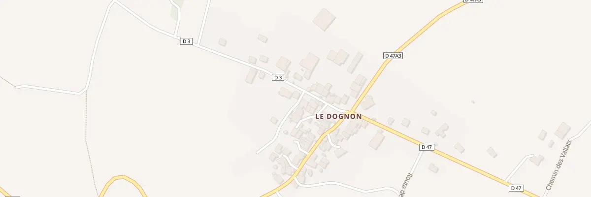 Plan du 5081 Le Dognon Sud à Sainte-Marie-de-Vaux